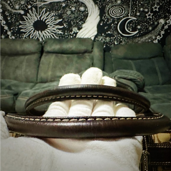 Vintage Coach soho shoulder bag Brown Signature Tote handbag 2006 - Picture 13 of 17